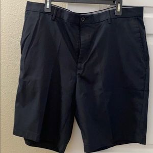 Black Greg Norman Golf Shorts